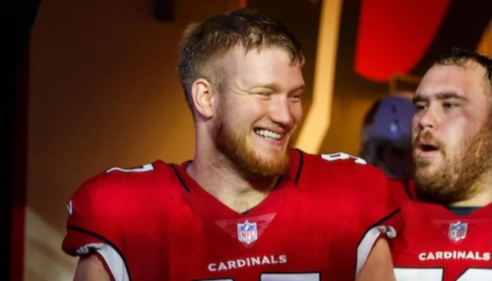 Josh Mauro candid game moment during professional football match