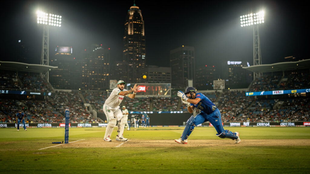 Major League Cricket match showing cricket expansion in USA