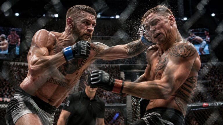 UFC fight night main event dramatic entrance
