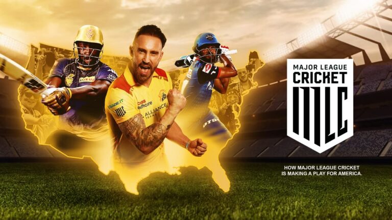 Major League Cricket USA 2026 official league banner