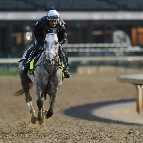 Kentucky Derby 2026 horses racing at Churchill Downs track
